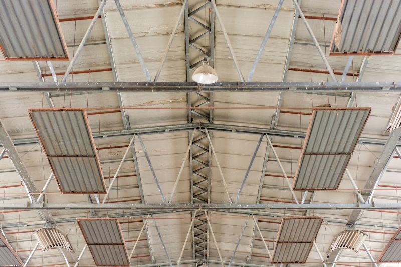 Ceiling Heat Installation