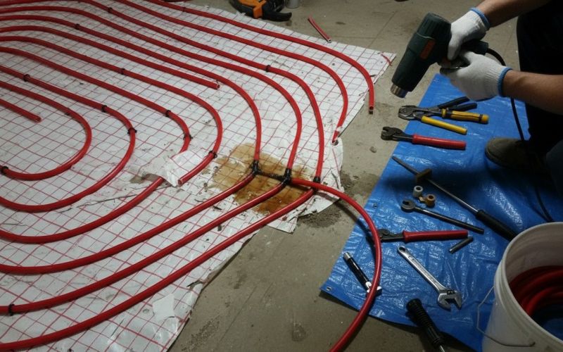 Floor Heating Replacement